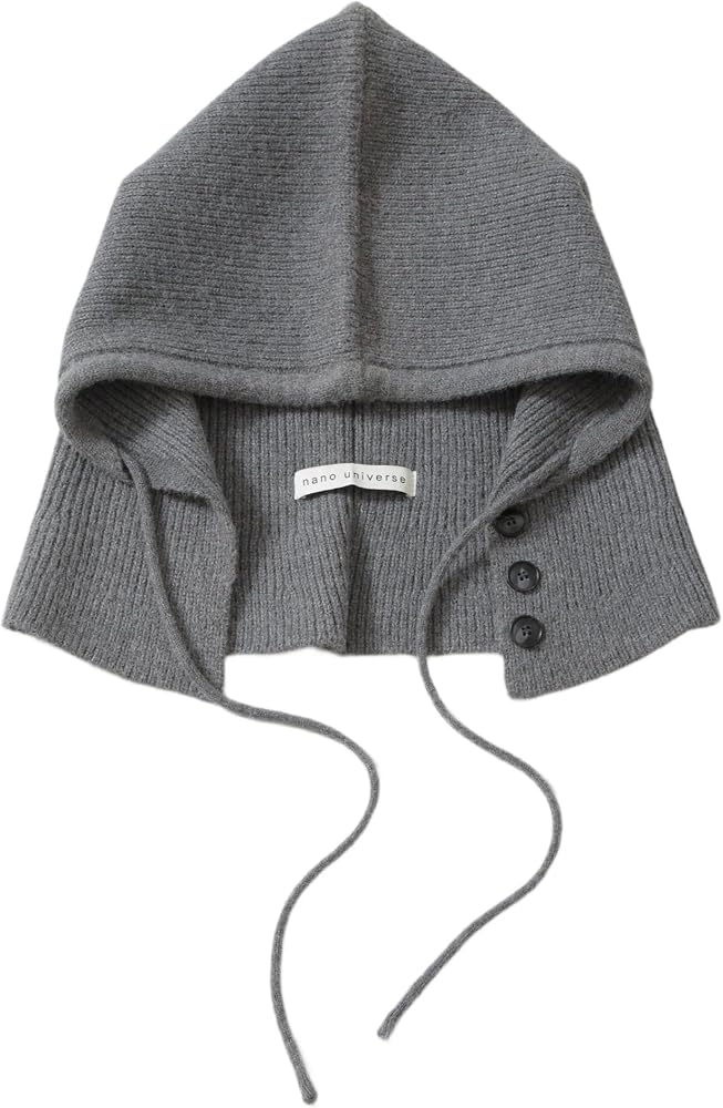 Amazon.co.jp: [ナノ・ユニバース] ボタン開閉 バラクラバ レディース